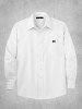 Non-Iron Twill Dress Shirt- White